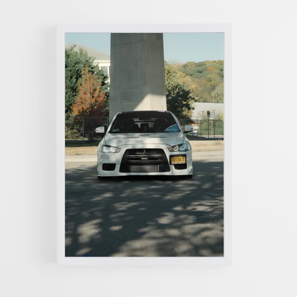 Poster Évolution Urbaine – affiche Mitsubishi (vue 3)